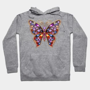 Bejeweled Butterfly #6 Hoodie